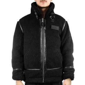 Alpha Industries Inc B3 Teddy Winter Jacke 118118-03 - schwarz