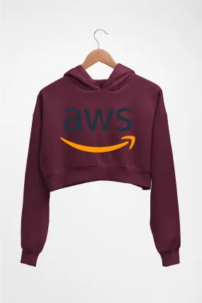 Amazon AWS Crop HOODIE FOR WOMEN