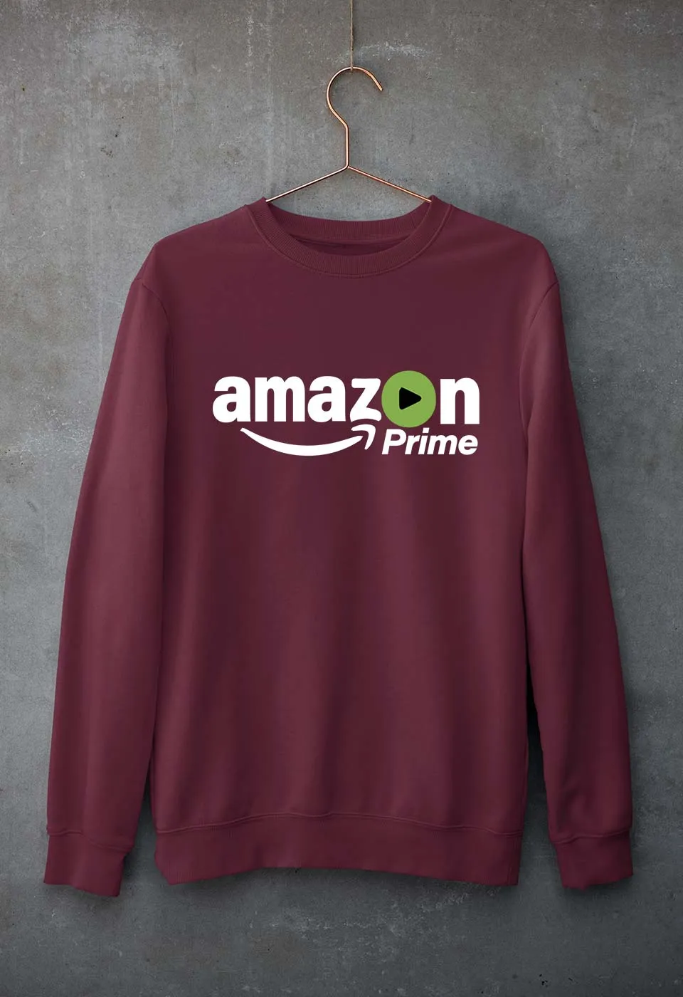 Amazon Prime Unisex Sweatshirt for Men/Women