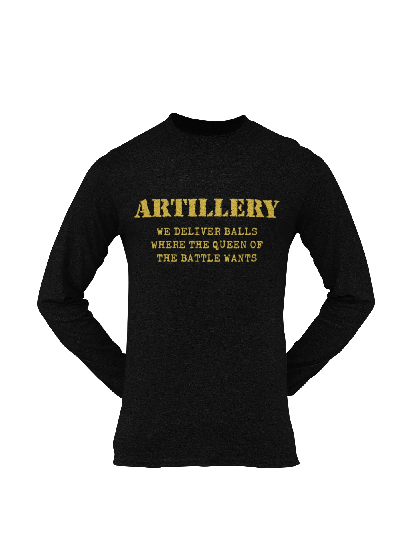 Artillery T-shirt - We Deliver Balls..... (Men)