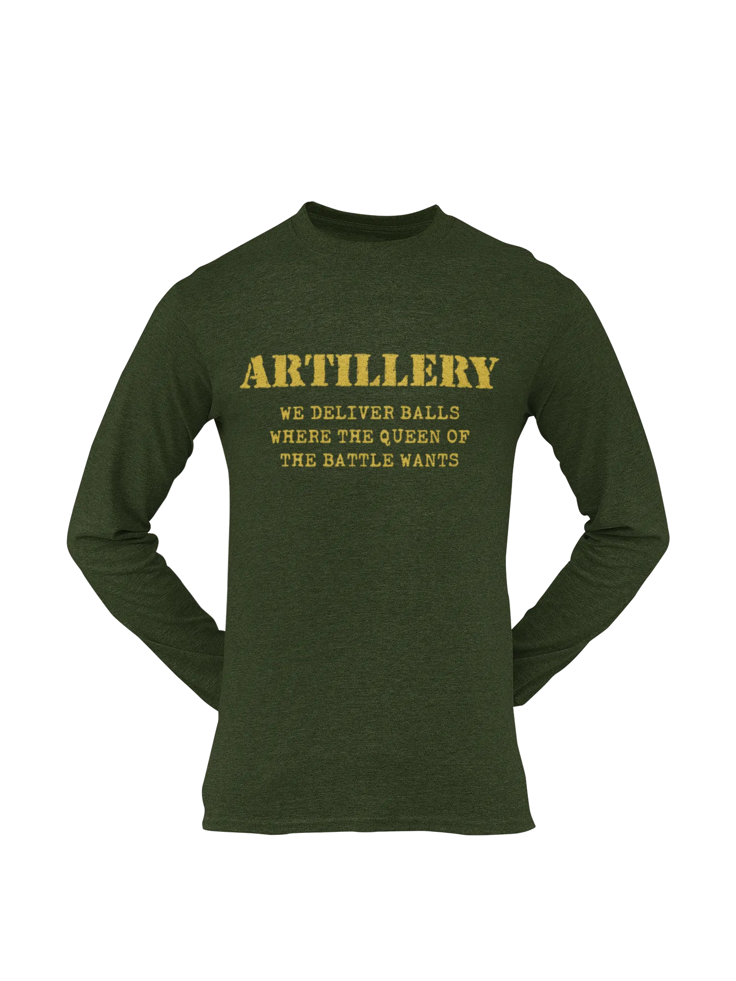 Artillery T-shirt - We Deliver Balls..... (Men)