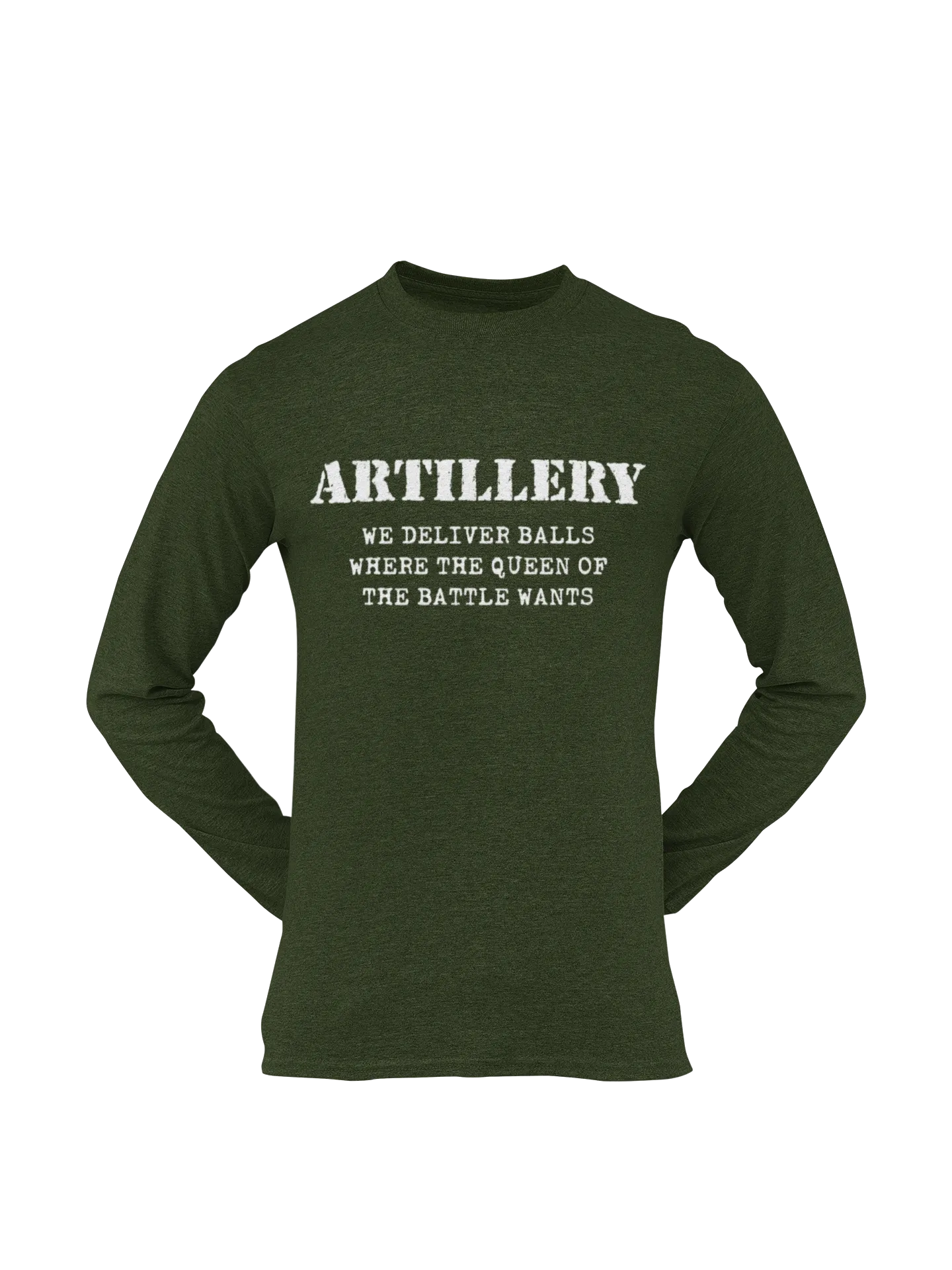 Artillery T-shirt - We Deliver Balls..... (Men)