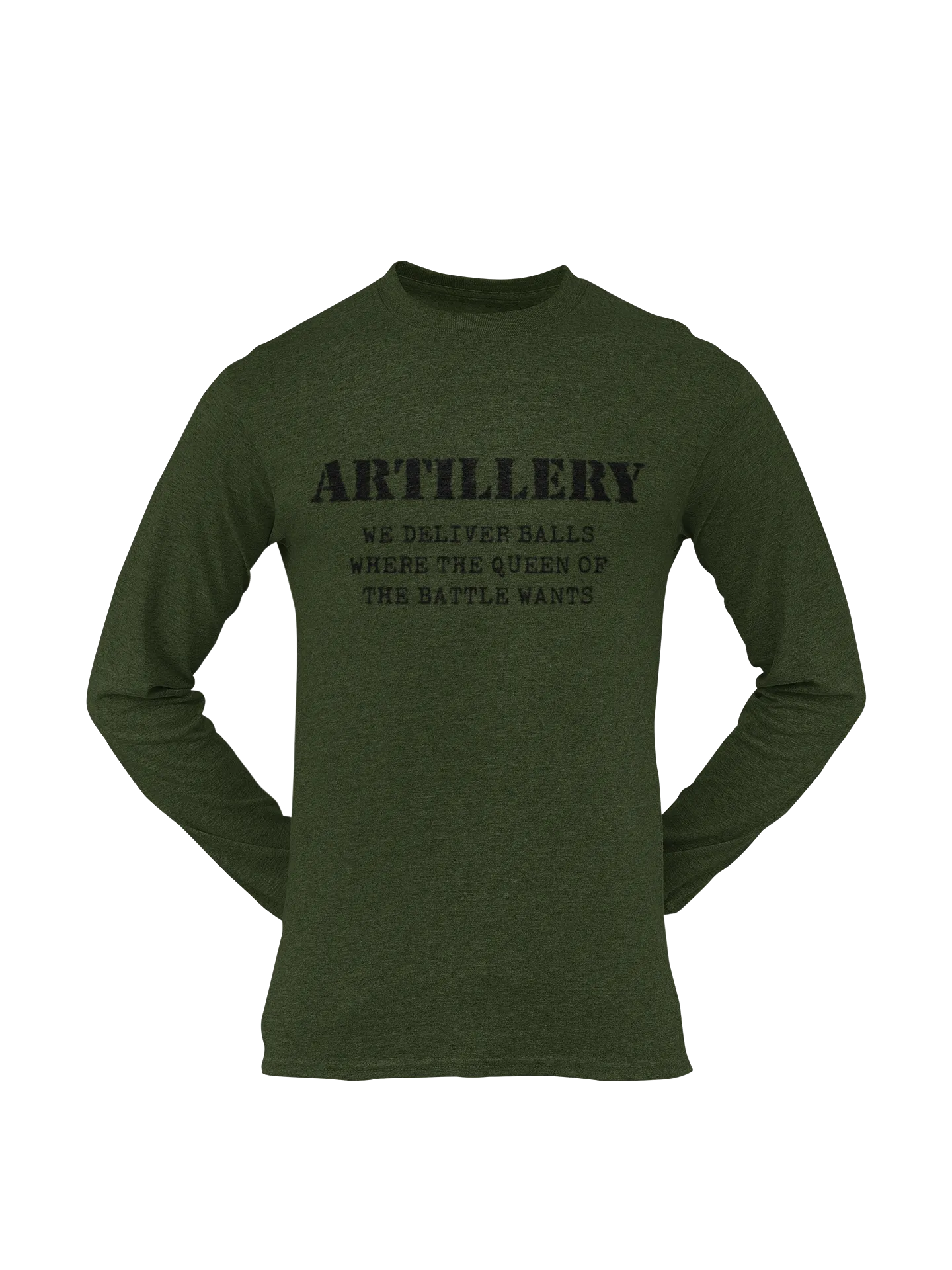 Artillery T-shirt - We Deliver Balls..... (Men)