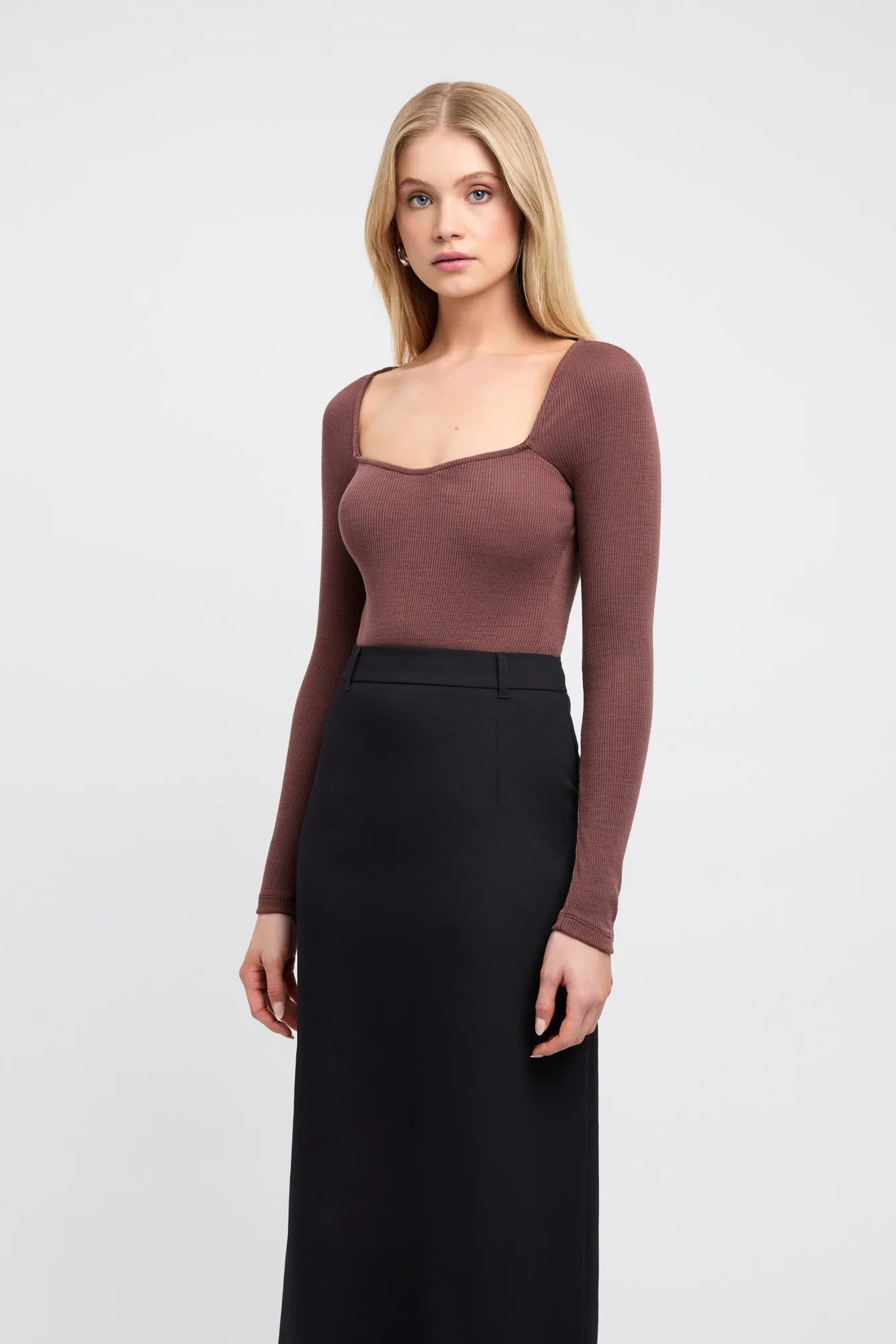 Aster Merino Wool Top