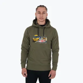 Barnsley Excursions Hoodie Olive