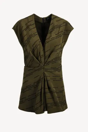 Bluse Stella in Olive