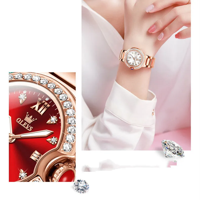 Explosions Waterproof Ladies Watch Women stainless steel