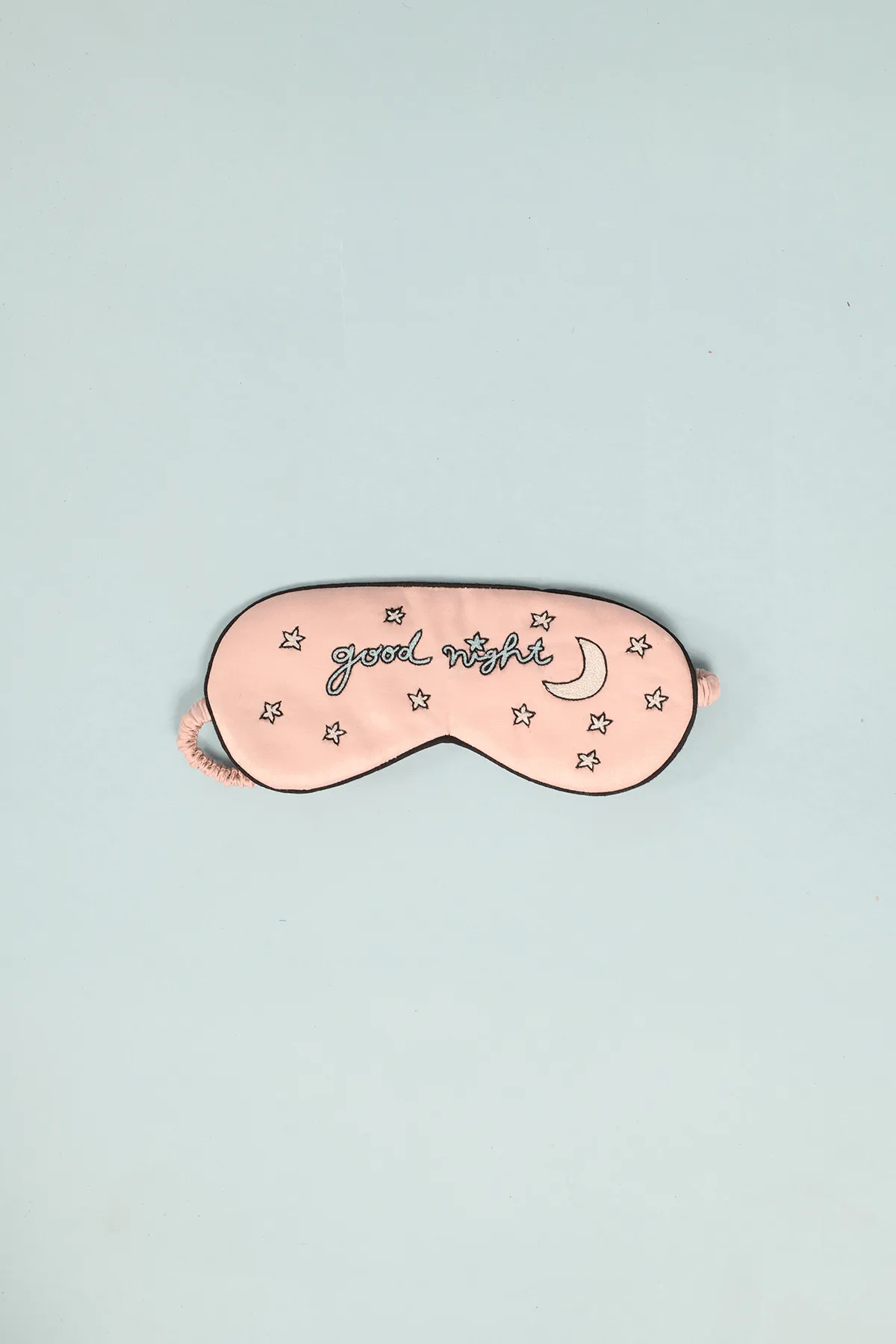 Eyecandy- Satin Embroidered Eye Mask