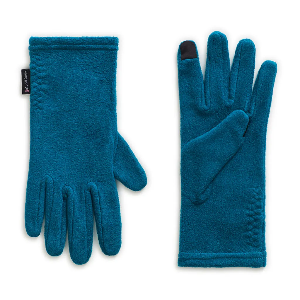 Fleece Side Ruched Glove