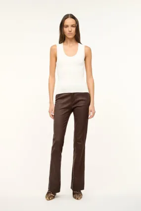 HANOVER LEATHER PANT | TIRAMISU