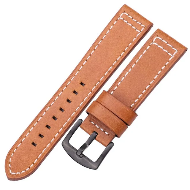 HENGRC Genuine Leather Watchbands