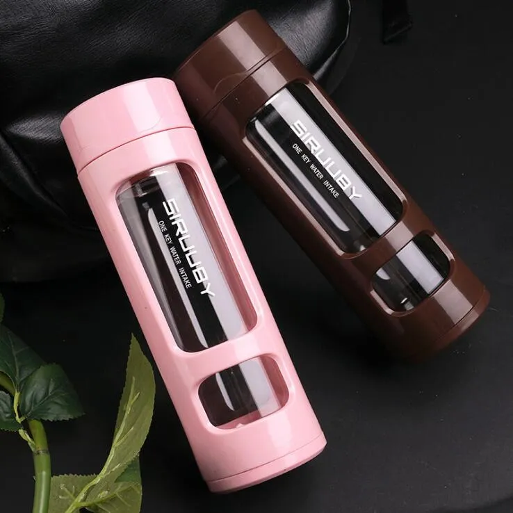 Hot Water Anti-Fall Glass Water Bottle