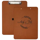 Leather Engraved Clipboard