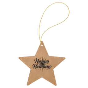 Leather Star Medallion