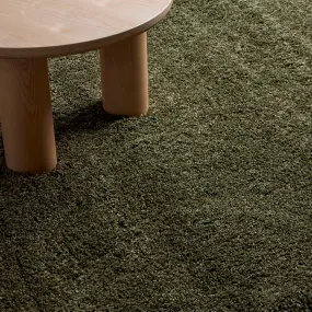 Maddox Shag Rug - Olive - 230cm