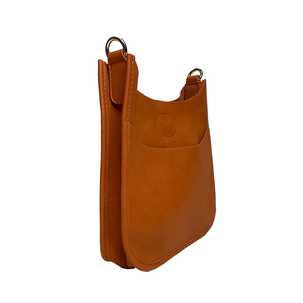 Mini Vegan Leather Messenger