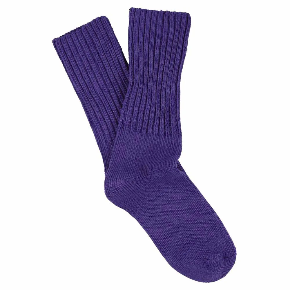 Women Crew Socks - Deep Purple